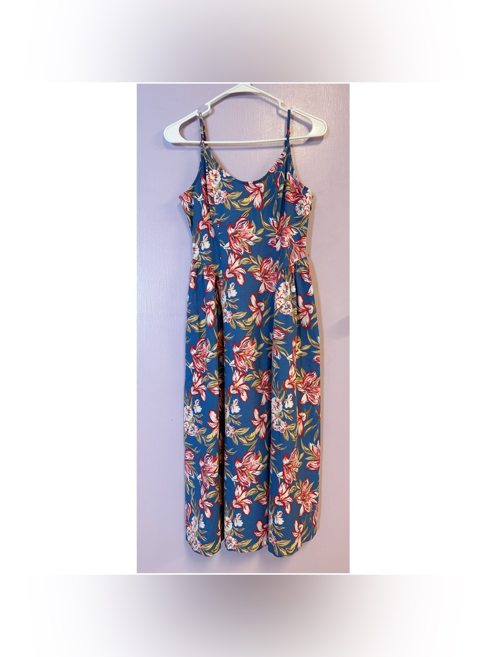 A New Day Floral Pocket Dress Size S